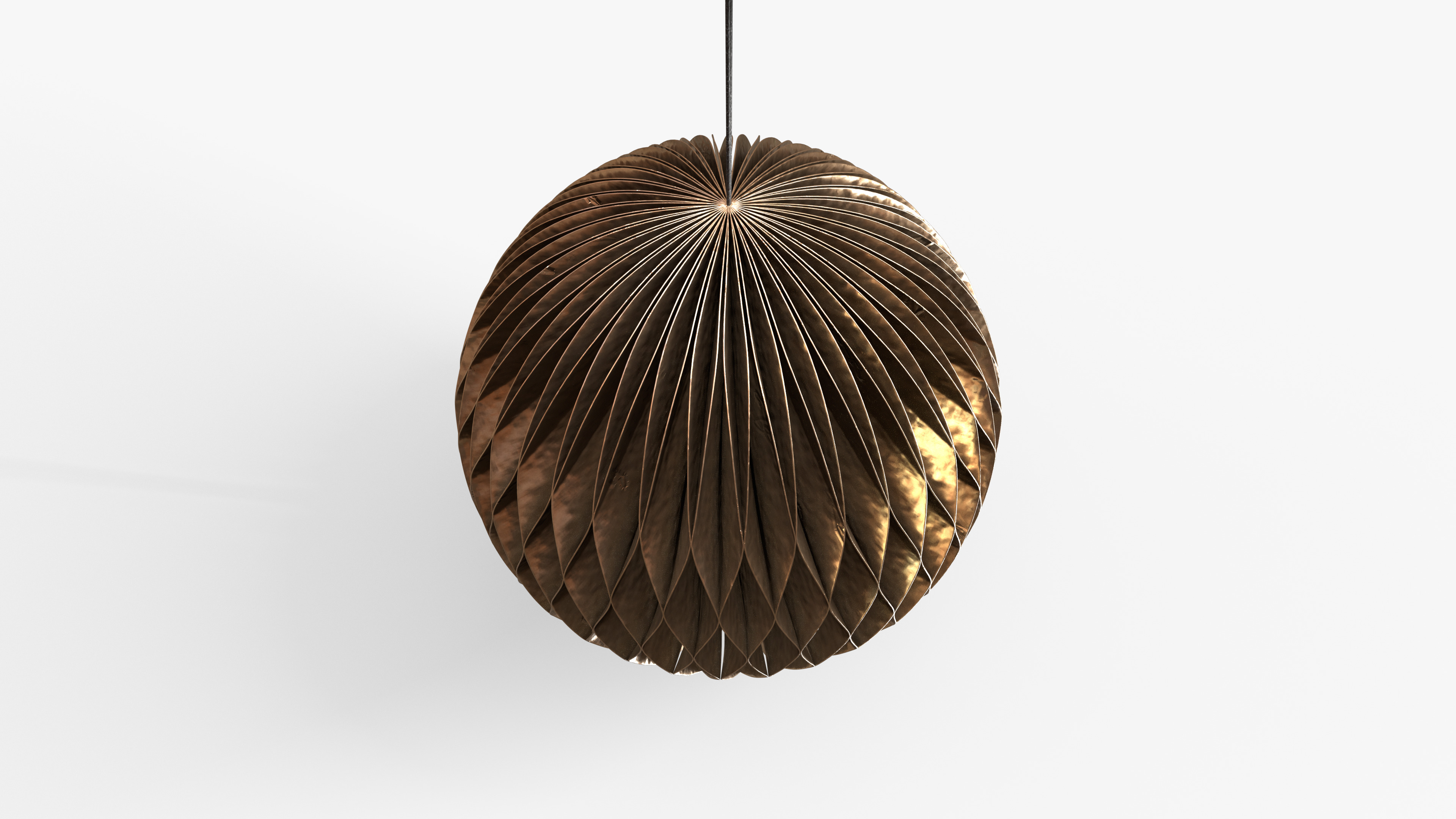 Christmas Toy Paper Sphere 3D model_5