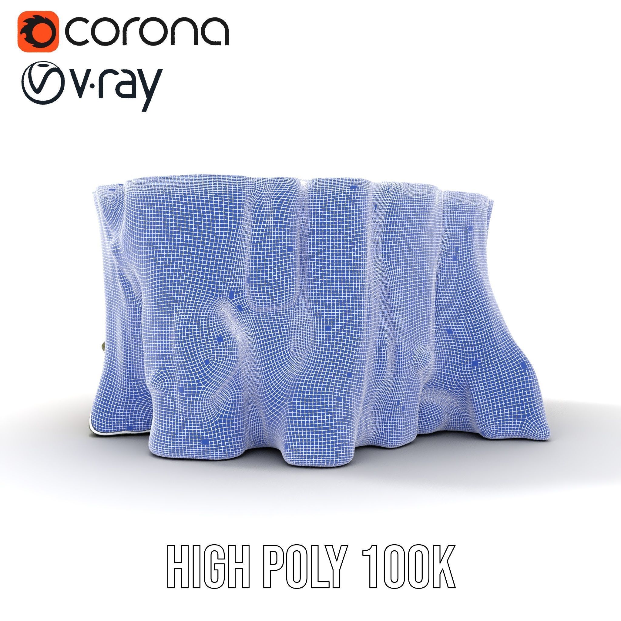 Mossy Tree Stump D Model Pack Low-poly 3D model_34