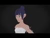 Colorly - Samurai Girl - Game Ready - Rigged - Customizable Low-poly 3D model_1