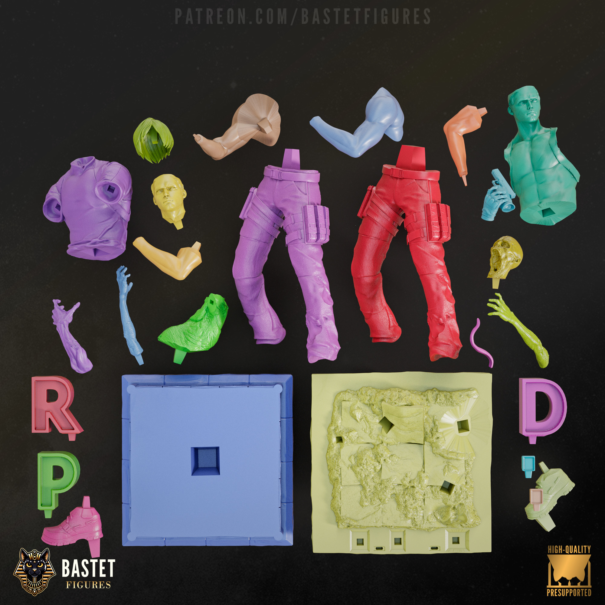 Leon S Kennedy I Resident Evil 3D print model_15