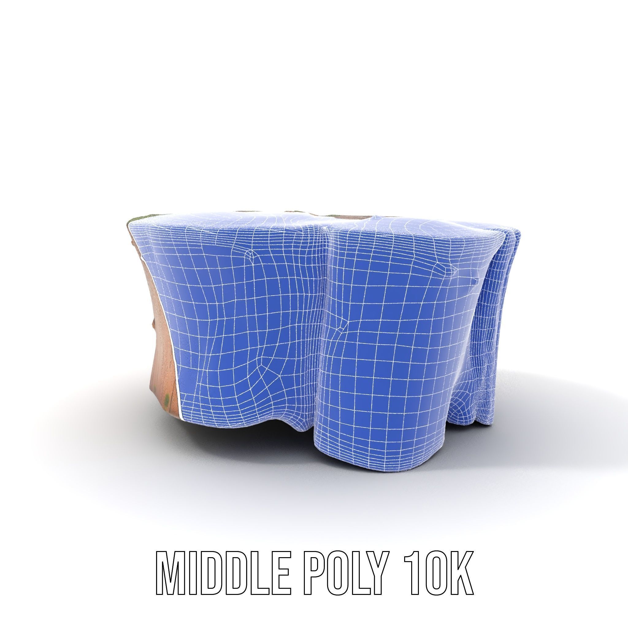 Mossy Tree Stump Model Pack for Nature Scenes Low-poly 3D model_19