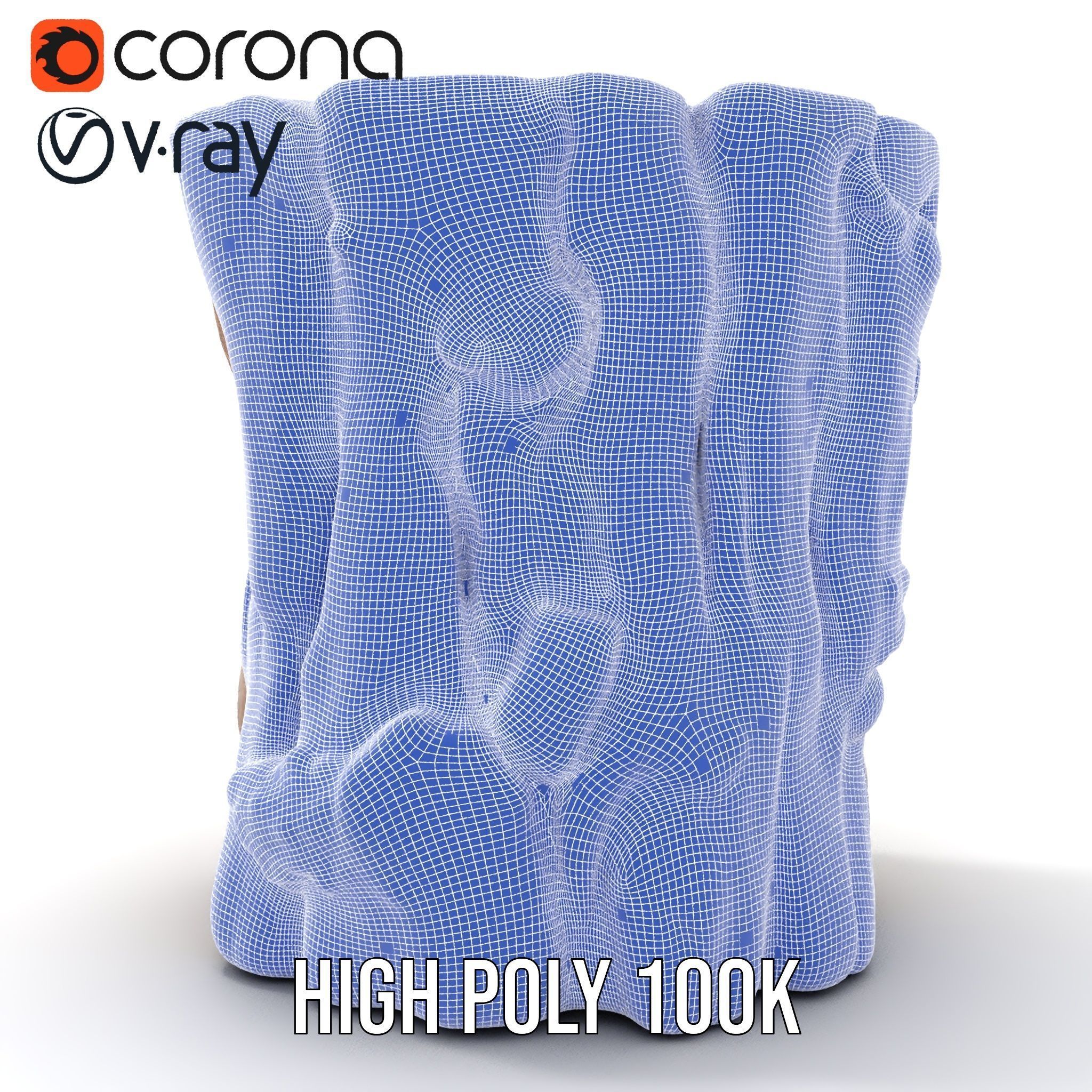 Realistic Mossy Tree Stump Model Pack for Natural Environments Low-poly 3D model_33