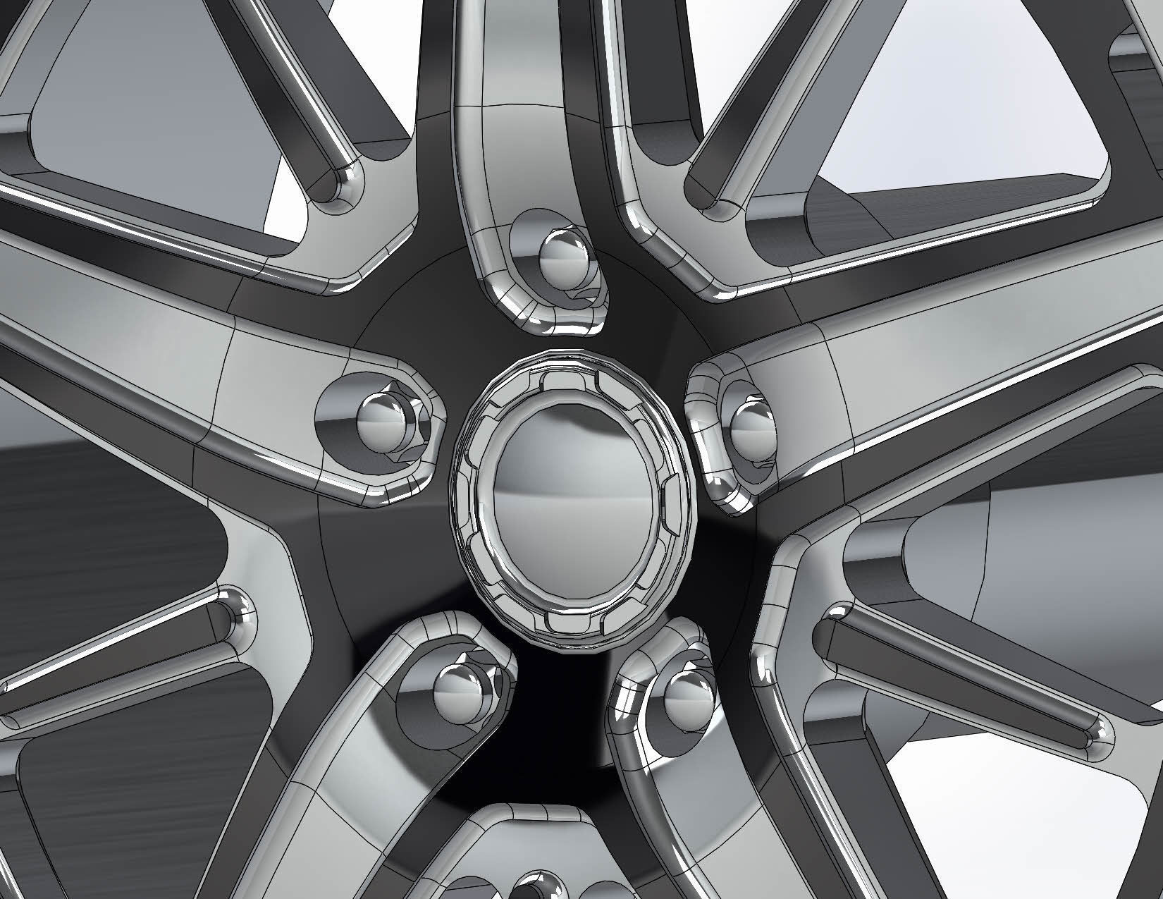 Wheels Schott Fulcrum PT 20inch for your scale model 3D print model_10