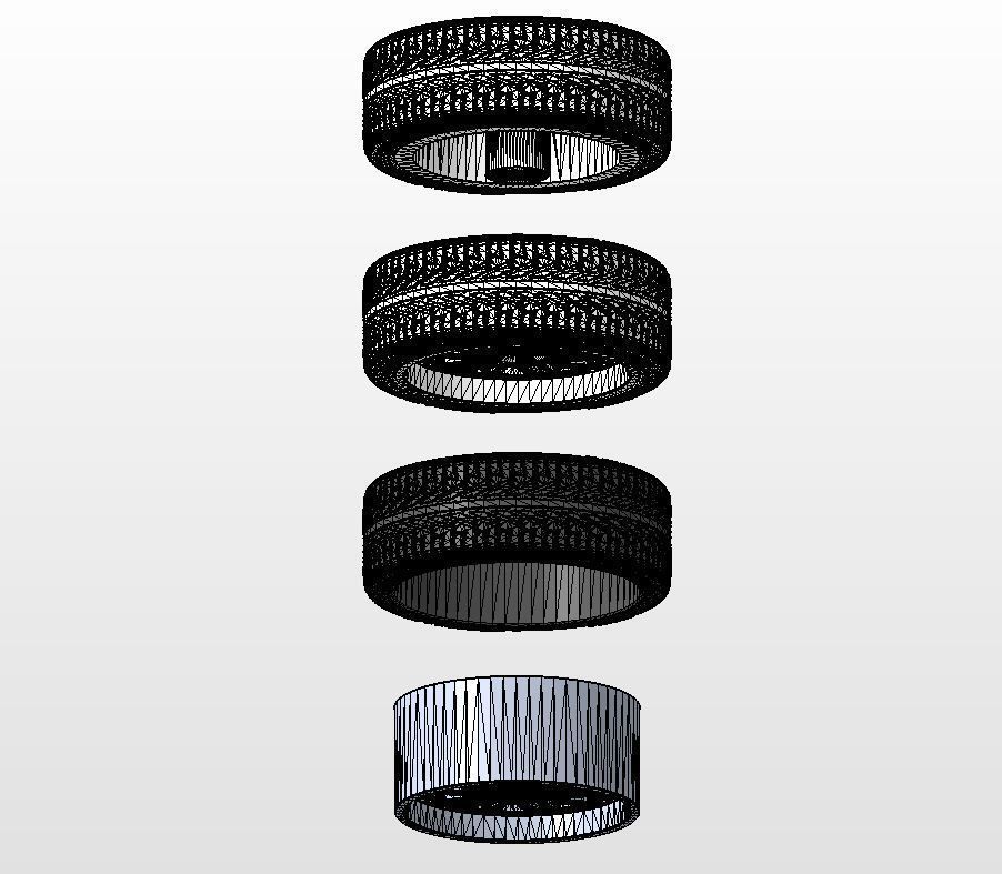 Wheels Schott Fulcrum PT 20inch for your scale model 3D print model_15