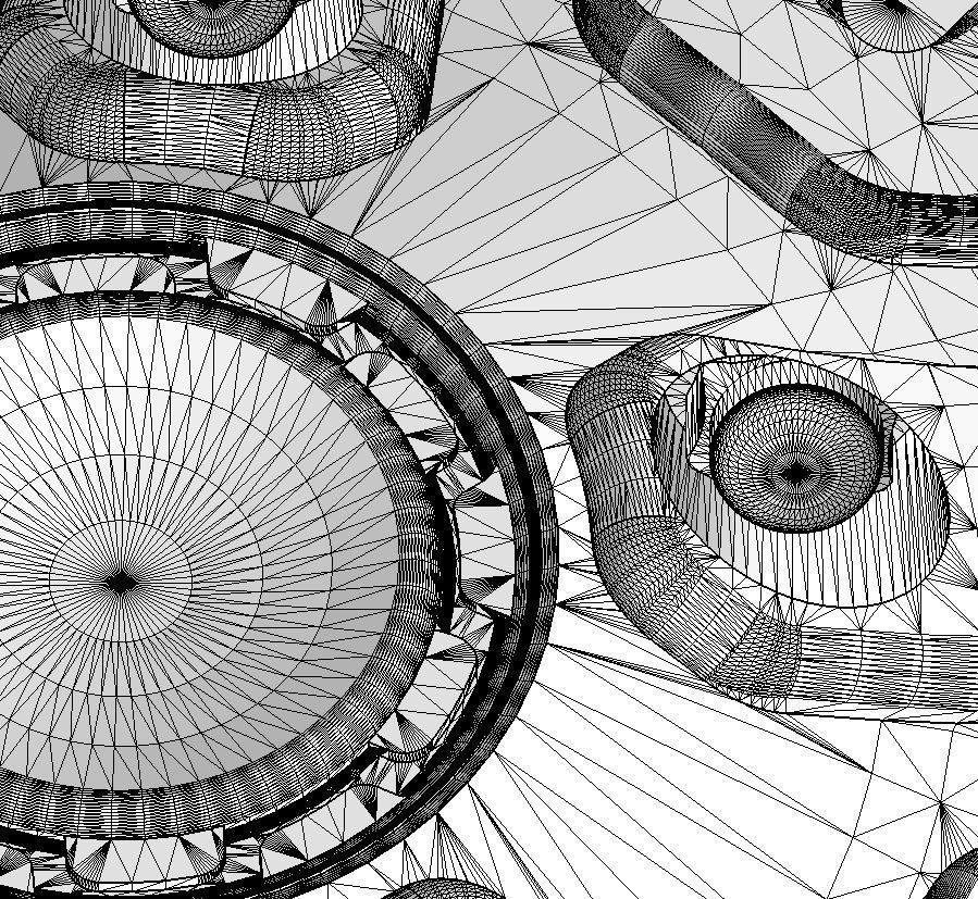 Wheels Schott Fulcrum PT 20inch for your scale model 3D print model_18