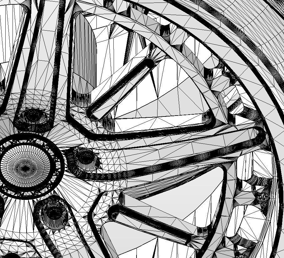 Wheels Schott Fulcrum PT 20inch for your scale model 3D print model_17