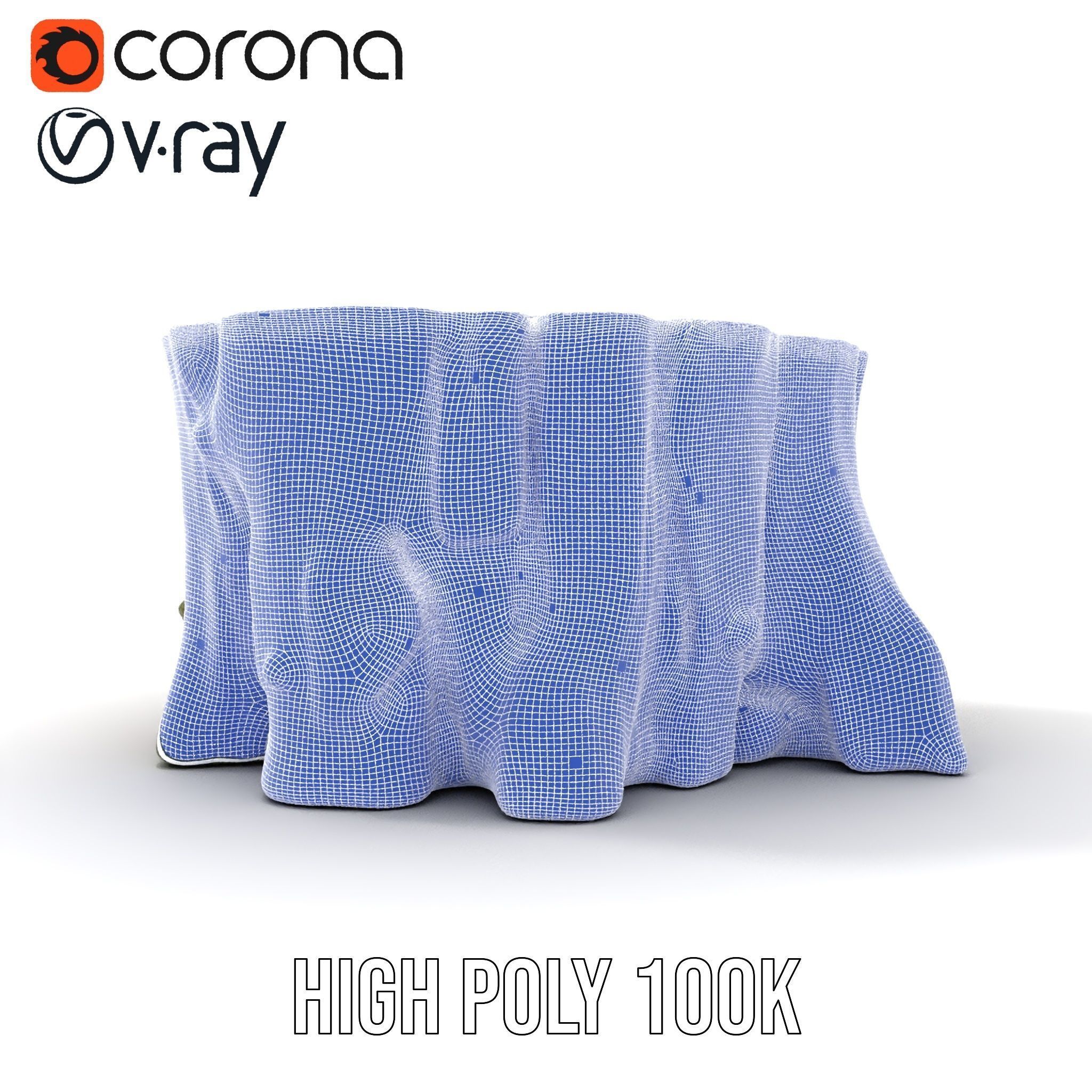 Mossy Tree Stump Model Pack Low-poly 3D model_26