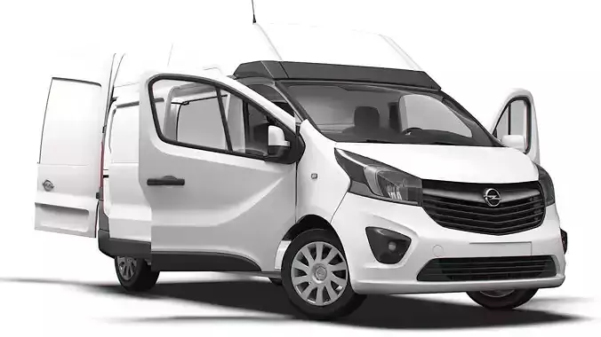 Opel Vivaro Van L2H2 HQInterior 2019 3D model