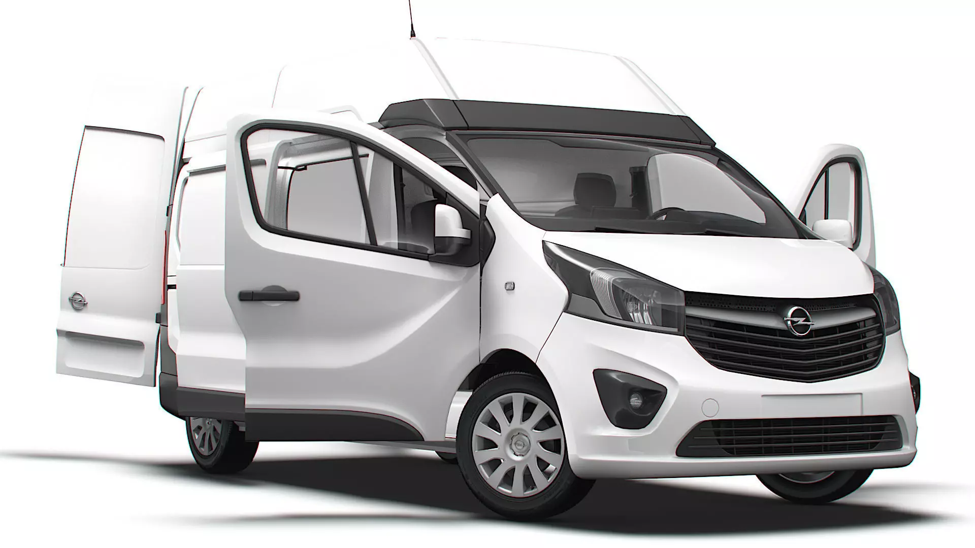 Opel Vivaro Van L2H2 HQInterior 2019 3D model