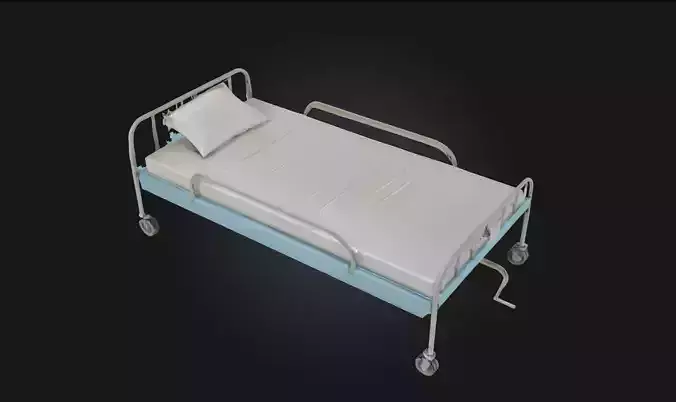 ospital Bed  Precision Comfort for Medical Scenes