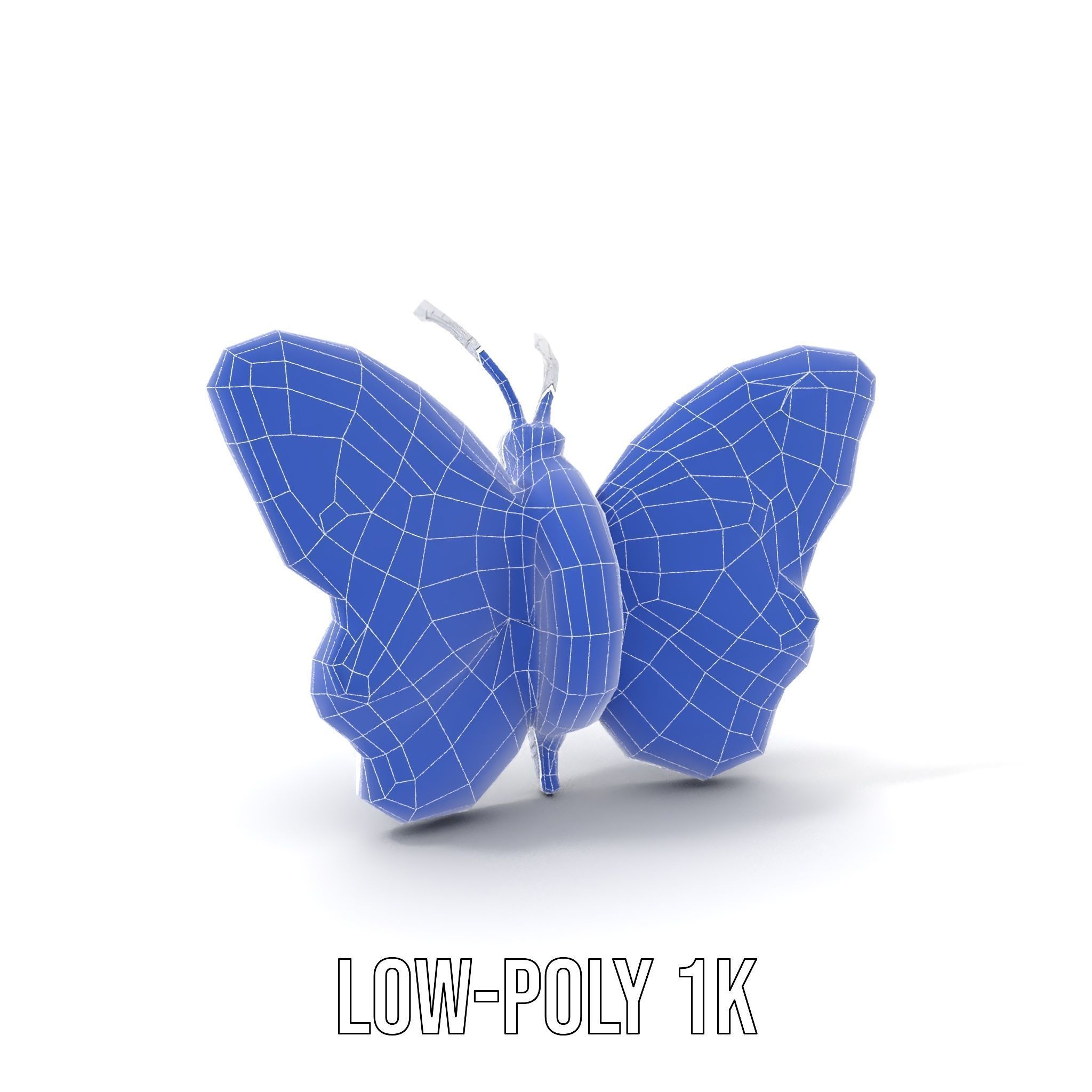 Colorful Inflatable Butterfly Model Pack Low-poly 3D model_22