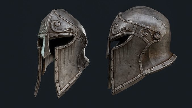   Iron Helmet 6 3D model