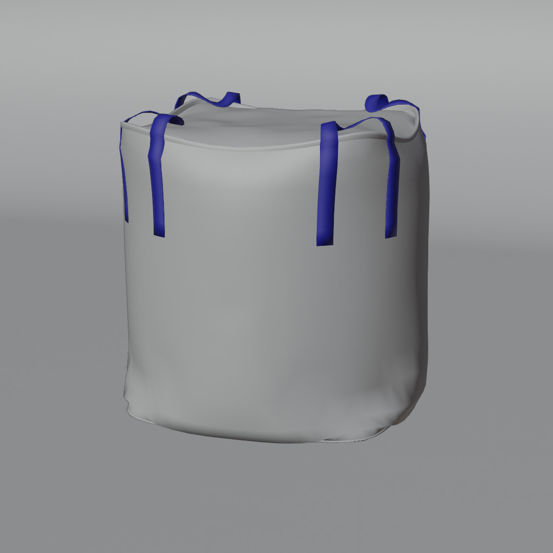 FIBC Bigbag 3D model_4