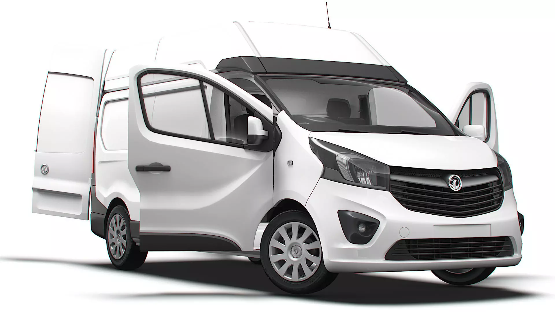 Vauxhall Vivaro Van L2H2 HQInterior 2019 3D model