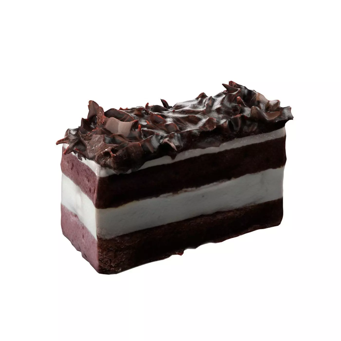 Pastry 3   Low-poly 3D model_0