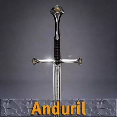 Anduril Sword 3D model