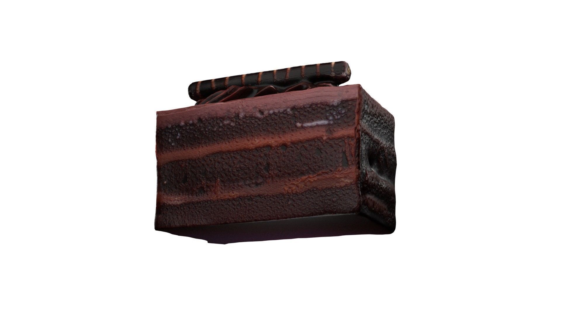 Pastry 6   Low-poly 3D model_4