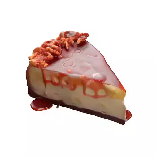 Pastry 9    Low-poly 3D model