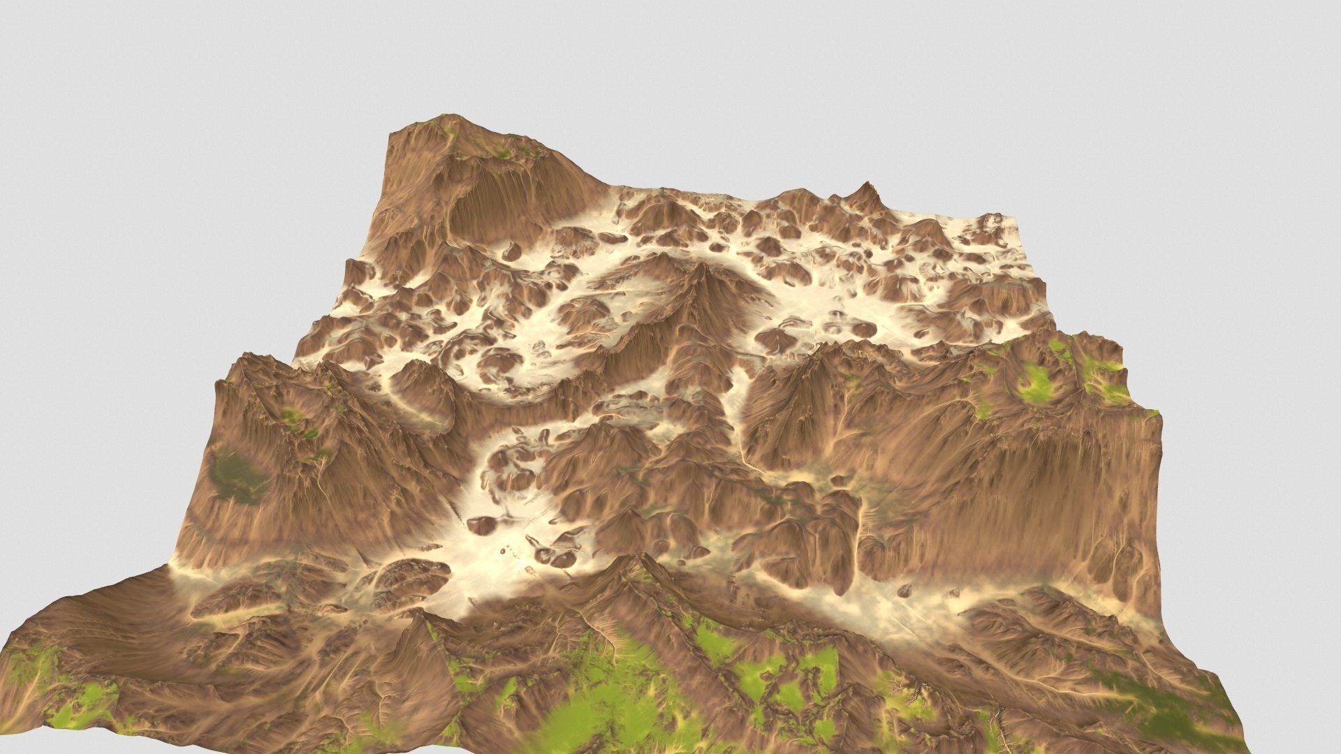 terrain rock 001 3D model_3