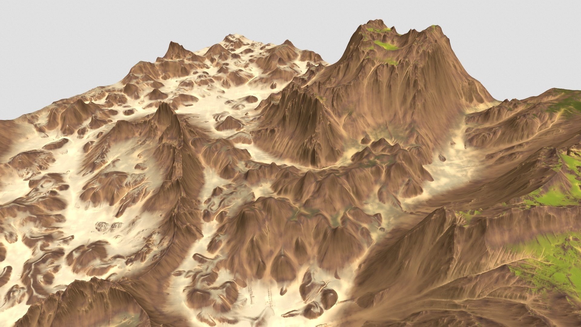 terrain rock 001 3D model_5
