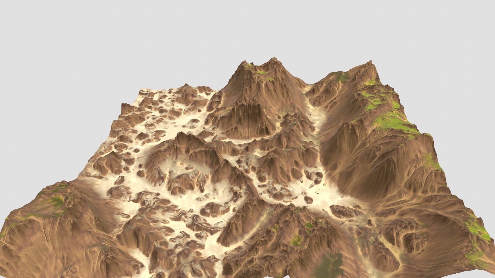 terrain rock 001 3D model_7
