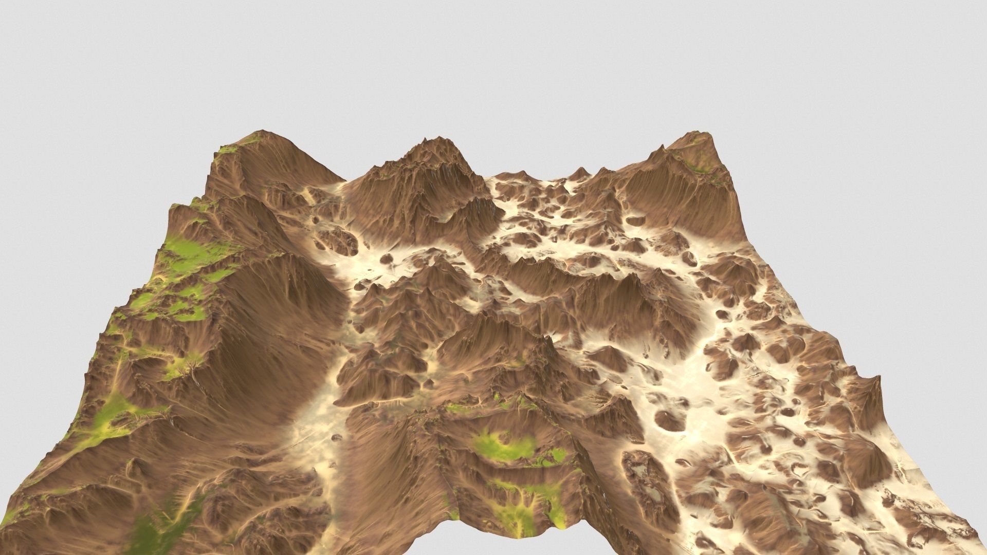 terrain rock 001 3D model_8