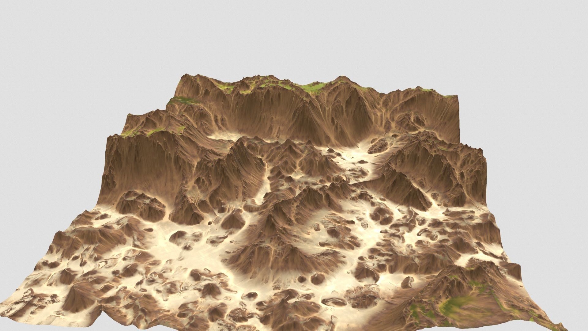 terrain rock 001 3D model_9