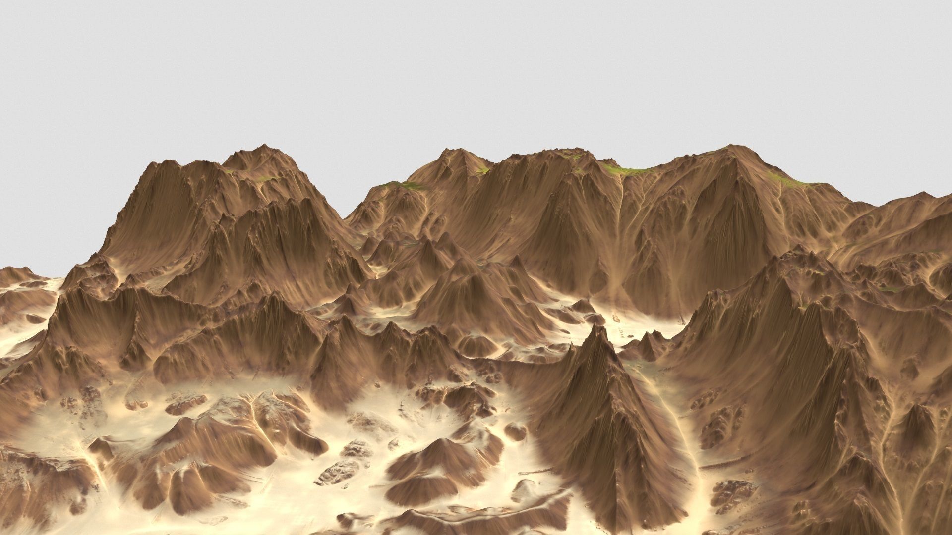 terrain rock 001 3D model_6