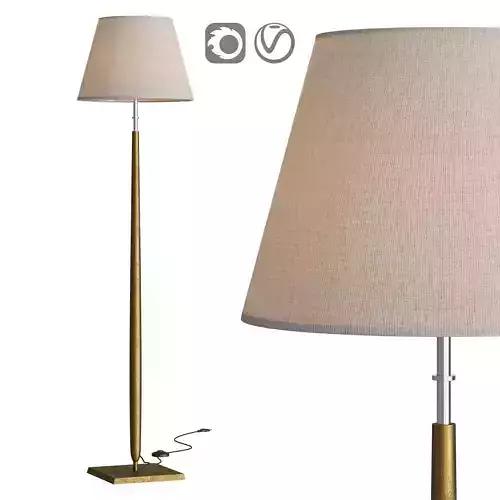 Tailor Soft Bronze Floor Lamp