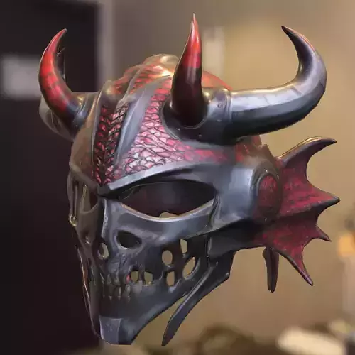 Demonic Skull Helmet