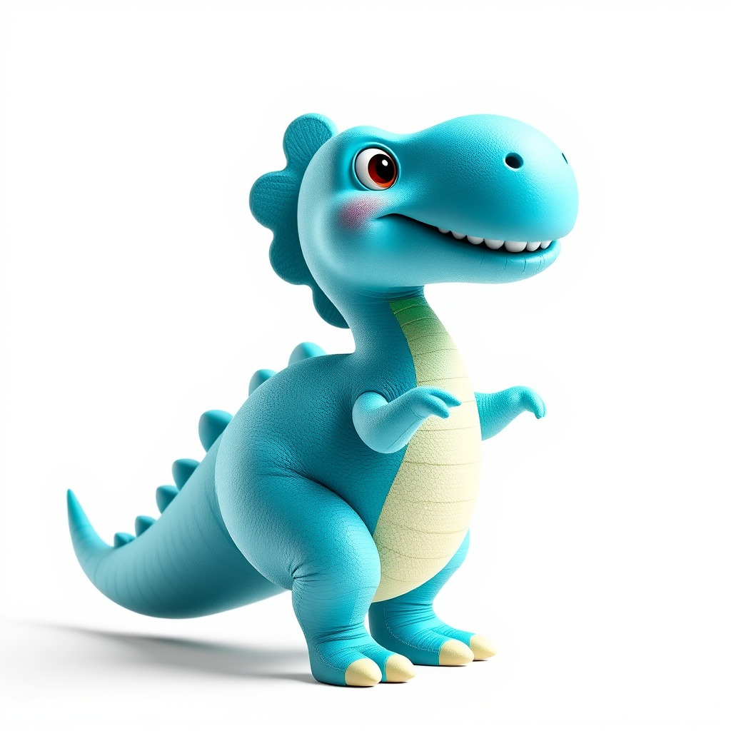 Cute Dinosaur Character D Model Pack Low-poly 3D model_2