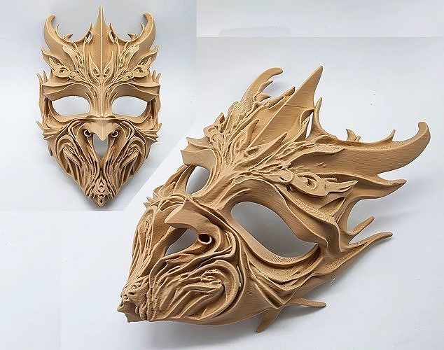 dark-ritual-mask-stl 3D print model