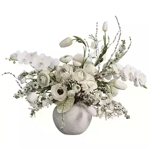 Flower In Vase 82 3D model Flower In Vase 82 3D model