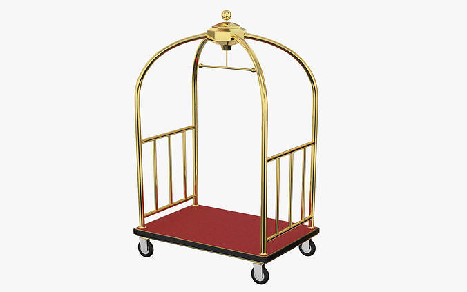 Hotel Cart 02 3D model