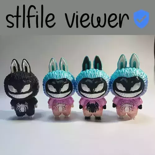 The Labubu Venom STL file