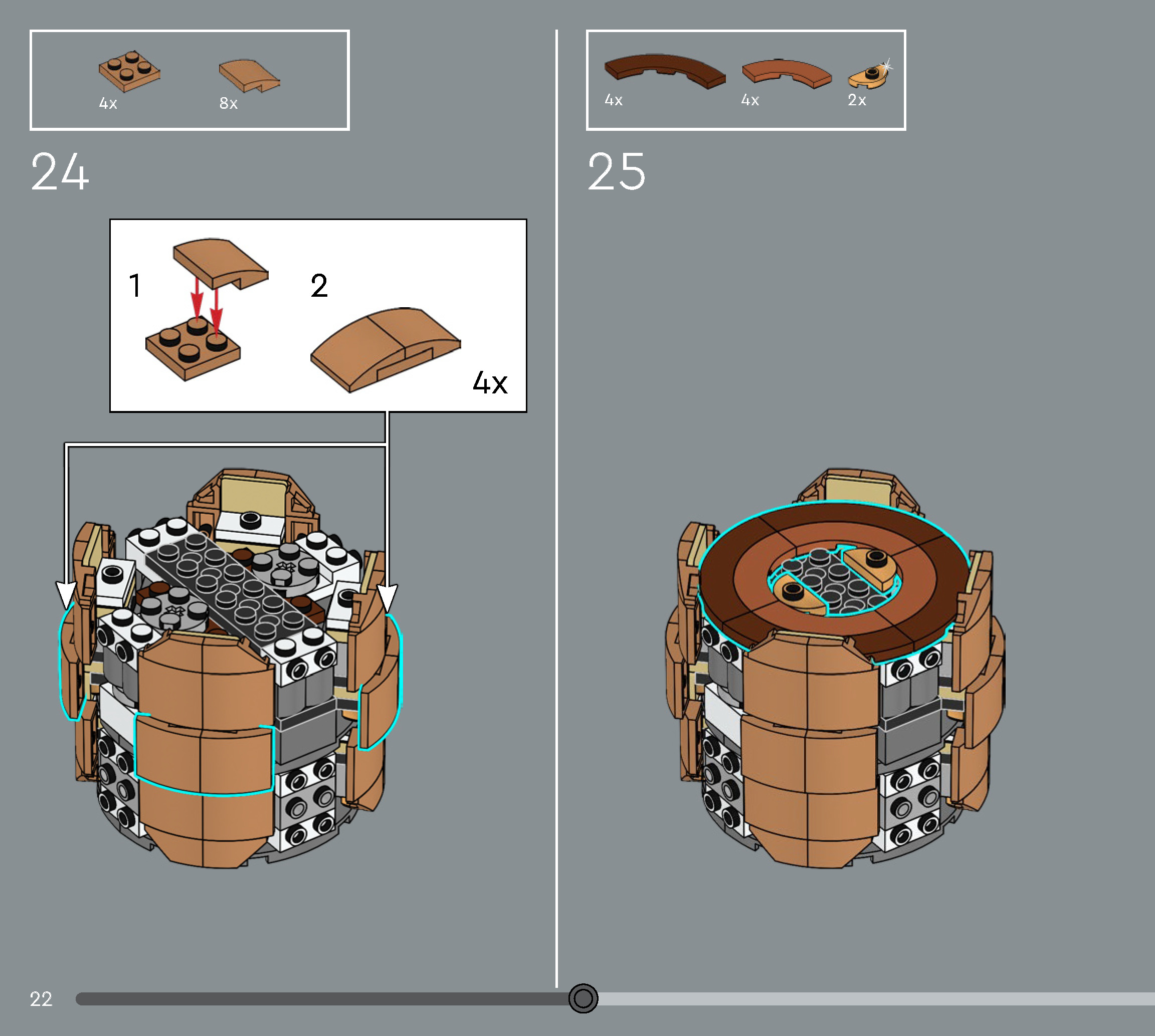 Wikibricks3D - 10370 Poinsettia 3D print model_18