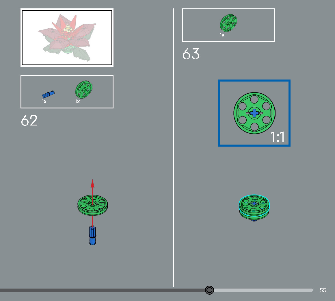 Wikibricks3D - 10370 Poinsettia 3D print model_51