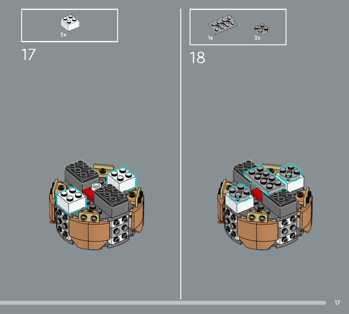 Wikibricks3D - 10370 Poinsettia 3D print model_13