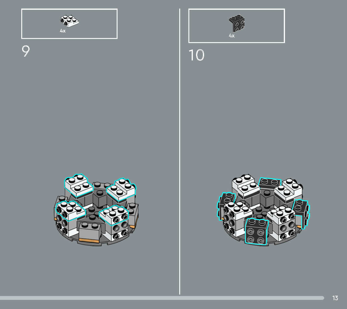 Wikibricks3D - 10370 Poinsettia 3D print model_9