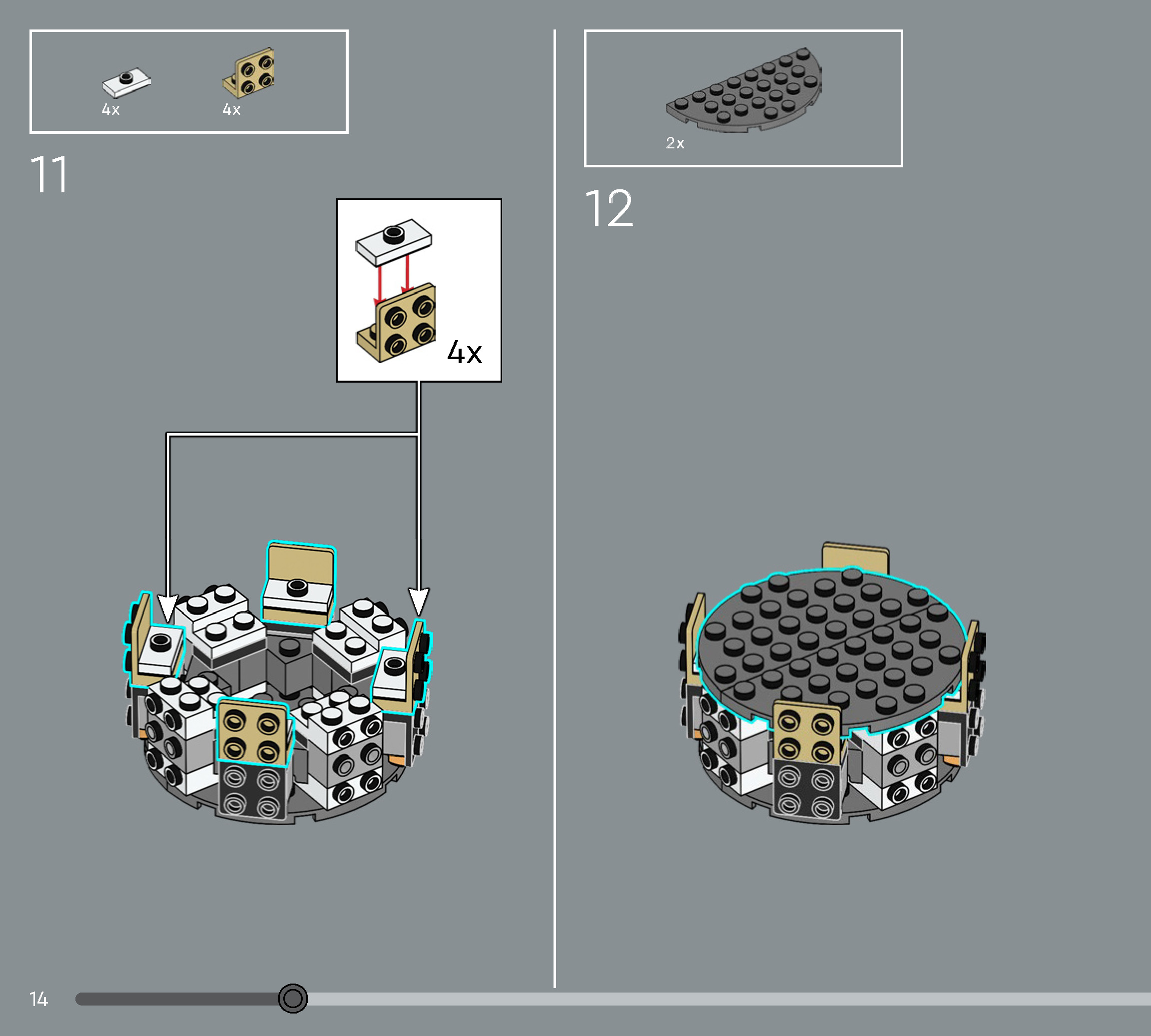 Wikibricks3D - 10370 Poinsettia 3D print model_10