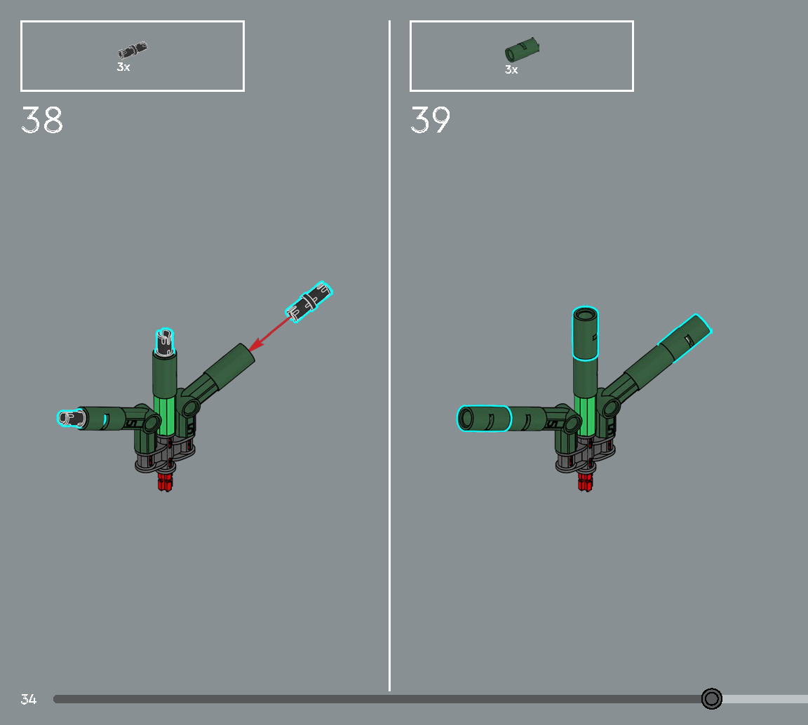 Wikibricks3D - 10370 Poinsettia 3D print model_30