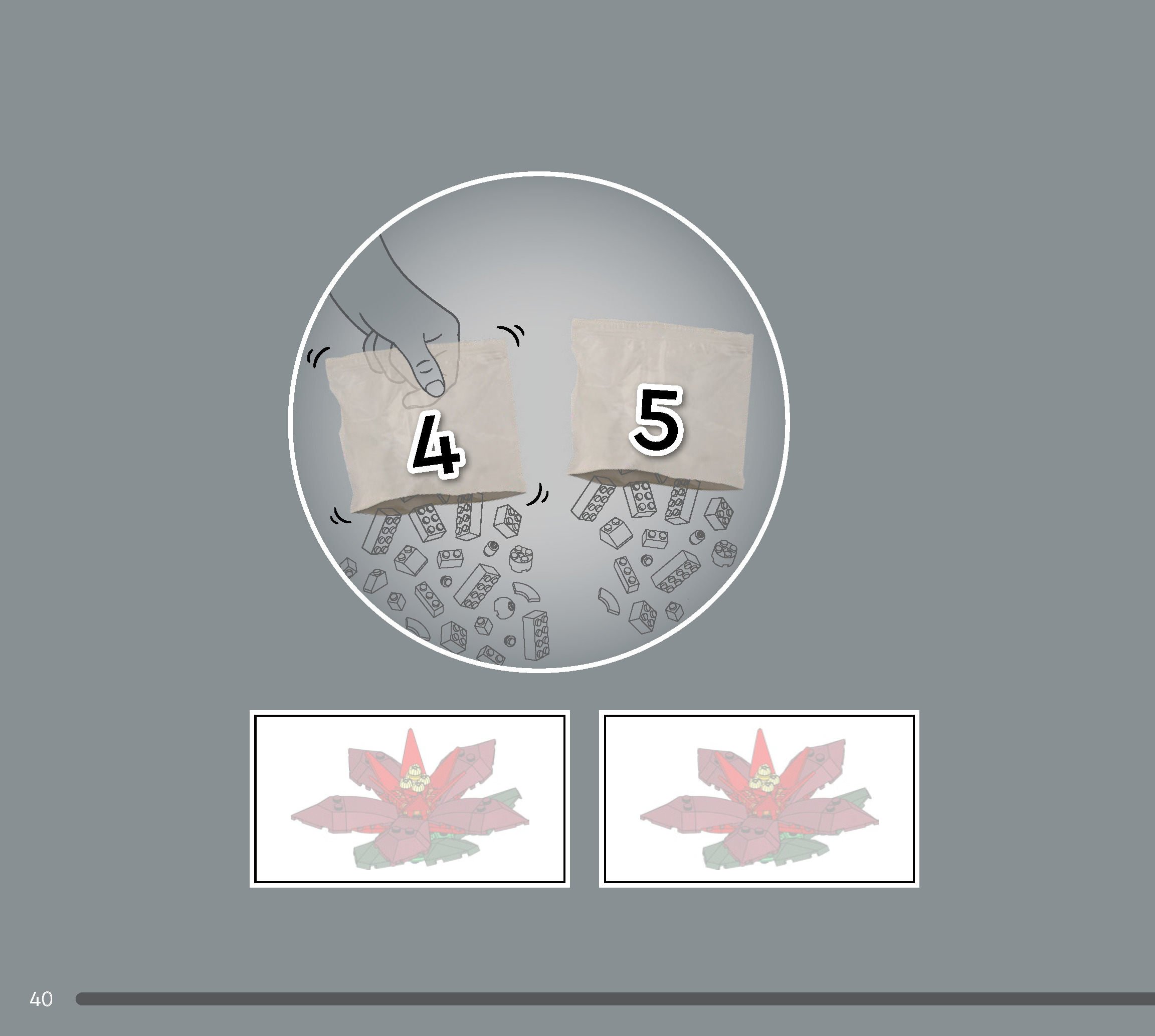 Wikibricks3D - 10370 Poinsettia 3D print model_36