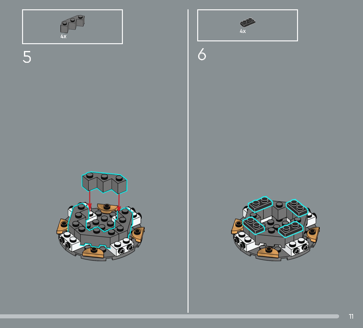 Wikibricks3D - 10370 Poinsettia 3D print model_7