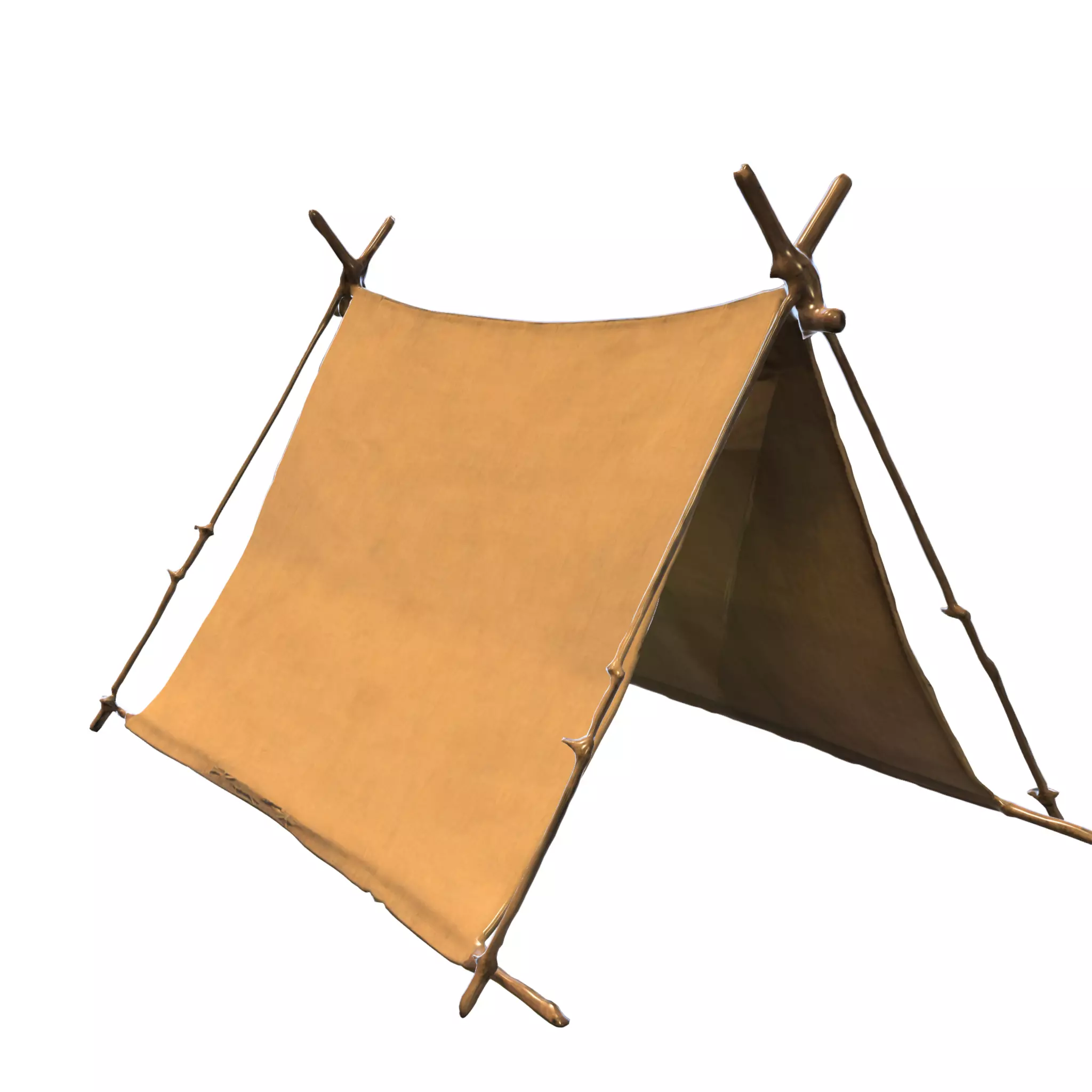 Medieval Canvas Tent 3D model