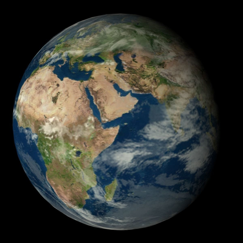 earth planet model 3D model
