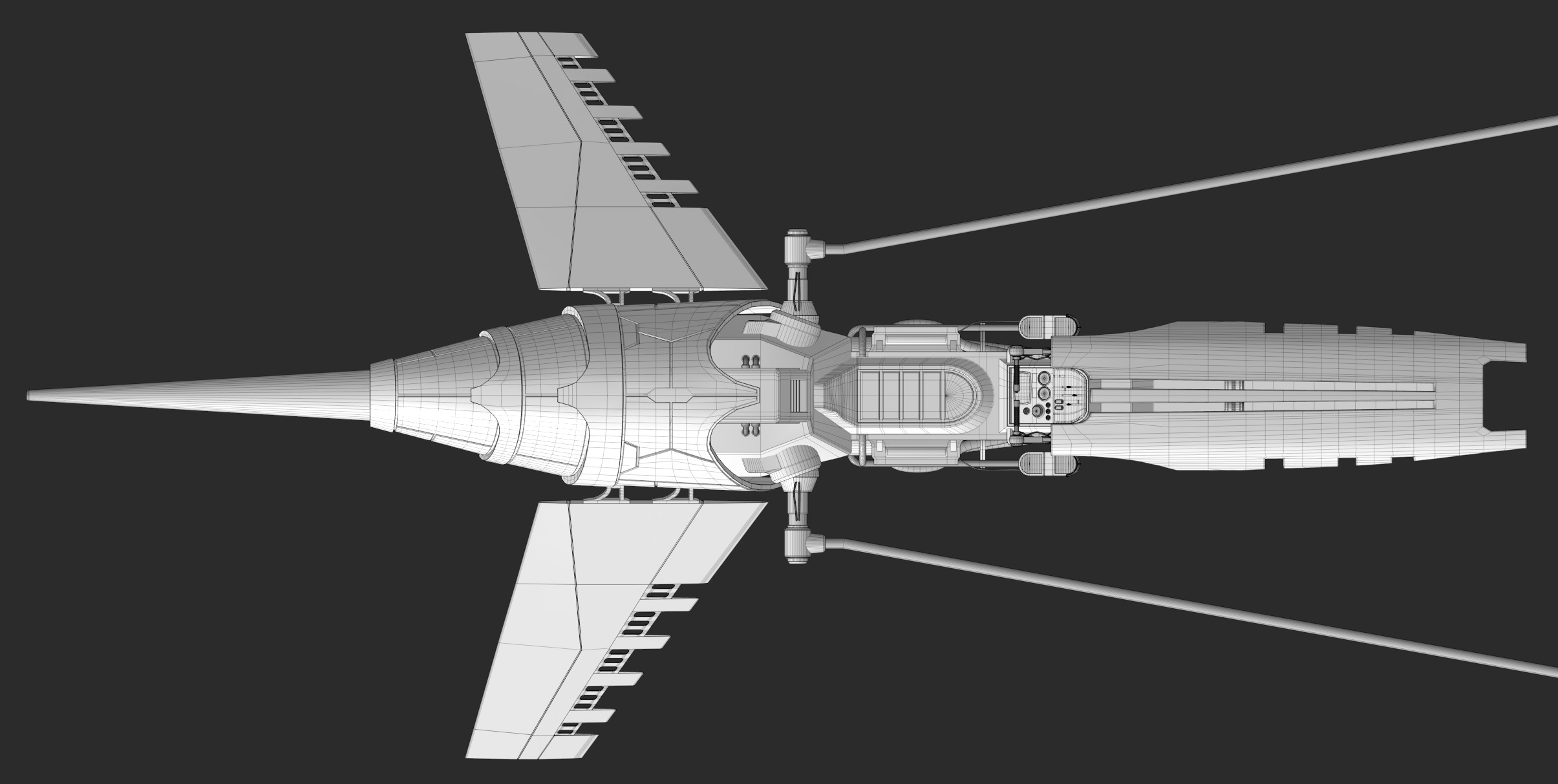 Pod Bug Low-poly 3D model_18