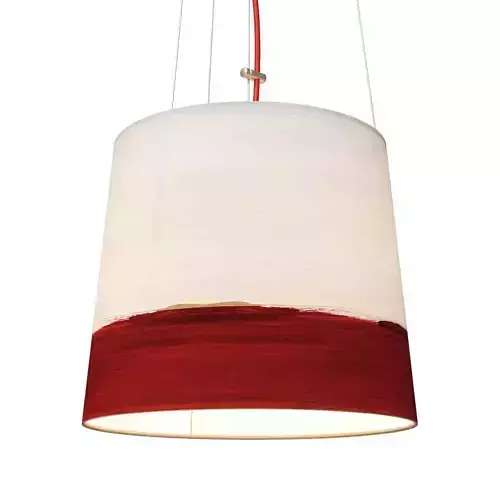 Brass Cord Pendant 3D