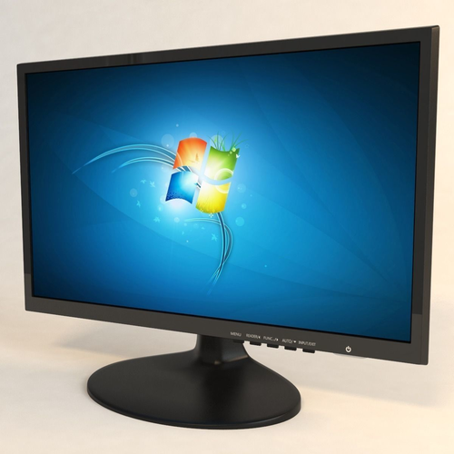 computer monitor 3D model