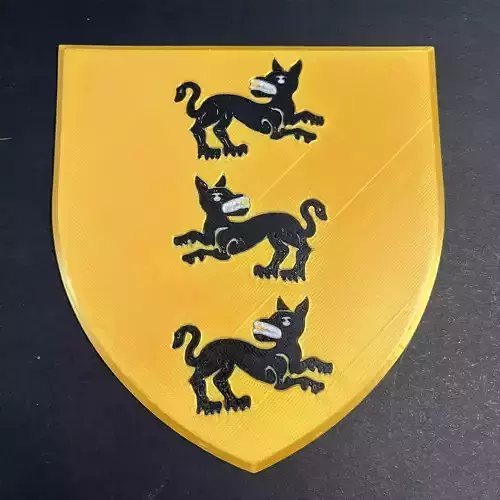 Game of Thrones Sigil of House Clegane Coaster