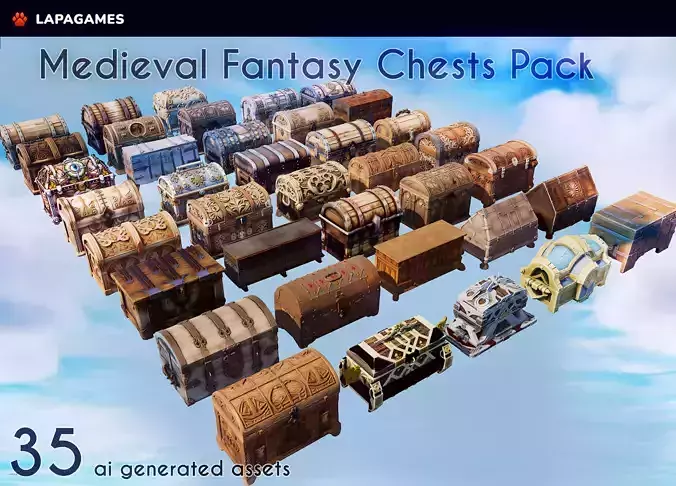 Medieval Fantasy Chests Pack